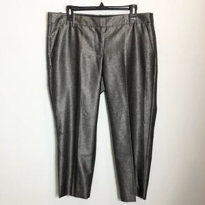 J Crew Metallic Pants